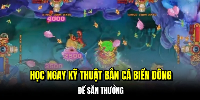 Bắn cá biển đông - Sân săn lộc đại dương cực cháy tại C168 6 Học ngay kỹ thuật bắn cá biển đông để săn thưởng